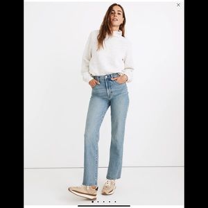 Madewell straight leg jeans